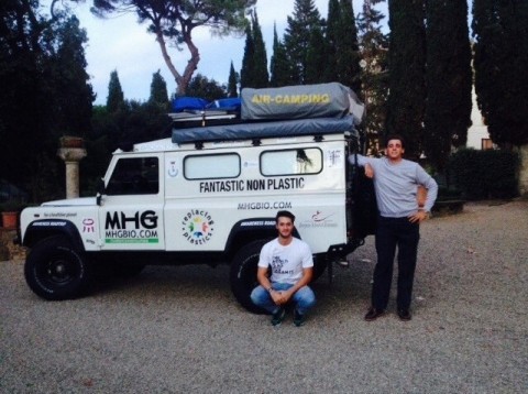 Sabatini (left) and Poccianti (right) departed from Florence on September 2nd on their 4 month journ ... 