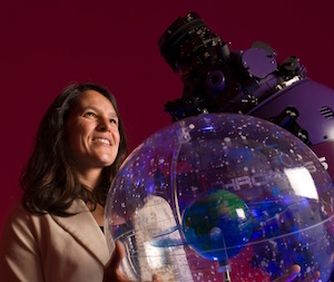 Artist and astrophysicist Annette S. Lee has founded Native Skywatchers, which has a website and mounts workshops on Earth Sky connections. (Photo: Courtesy Annette S. Lee)