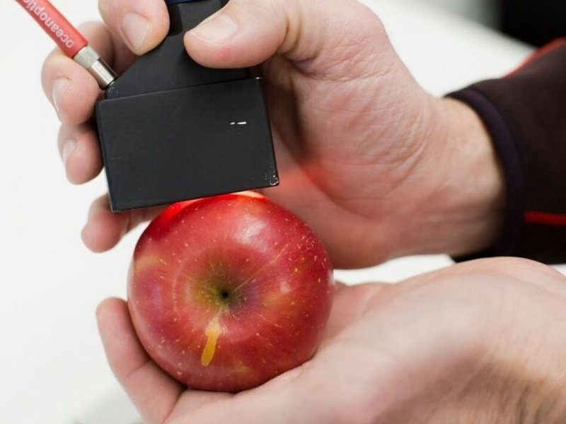 Spectrometer and apple