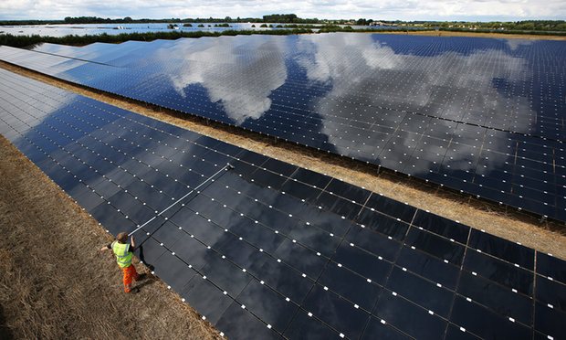 An unpublished report by the energy department shows that it expects large-scale solar to cost around 50-75 per megawatt hour of power generated in 2025.