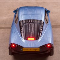A road-legal two-seater hydrogen fuel cell prototype, the Rasa by Riversimple Movement Ltd UK has been ...