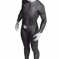 Another view of the full-body haptic Teslasuit