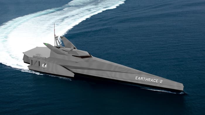 The Earthrace 2 will, all things being equal, start construction in January 2017