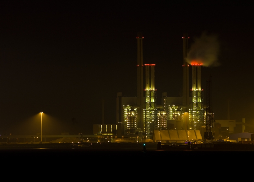 Refinery at Night Refinery at Night