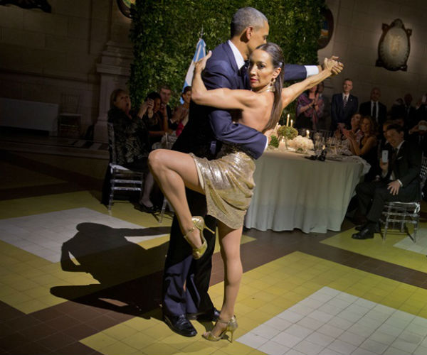 Image: Obama Slammed for Doing Tango in Argentina Amid Brussels Attacks