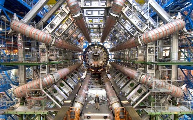 CERN's Large Hadron Collider -- it's large