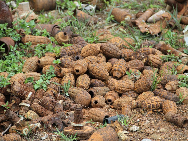 Laos Unexploded Ordnance