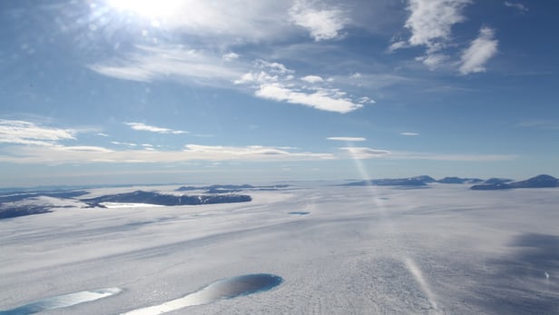 Greenland didn't shed about 2,500 gigatons of ice between 2003 and 2013, as satellite measurements had...