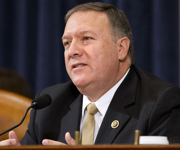 Image: Rep. Mike Pompeo: Obama Administration 'Laundered' Cash Payments to Iran