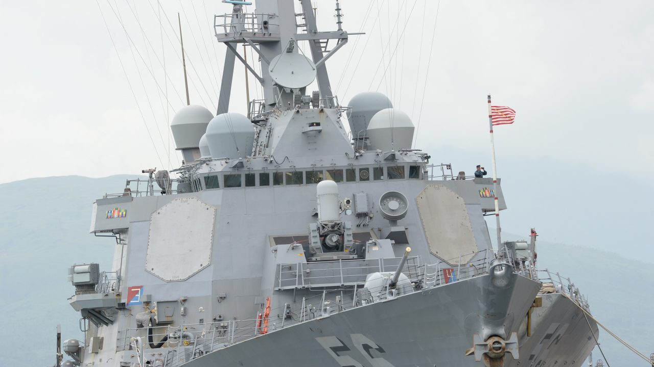 US Navy destroyer challenges Chinas claim on trade routes in South China Sea