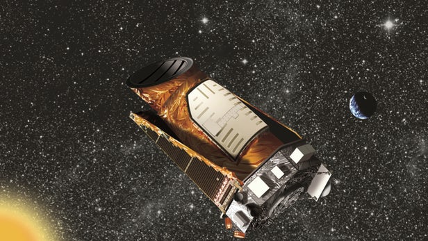 Artist's concept of the Kepler spacecraft