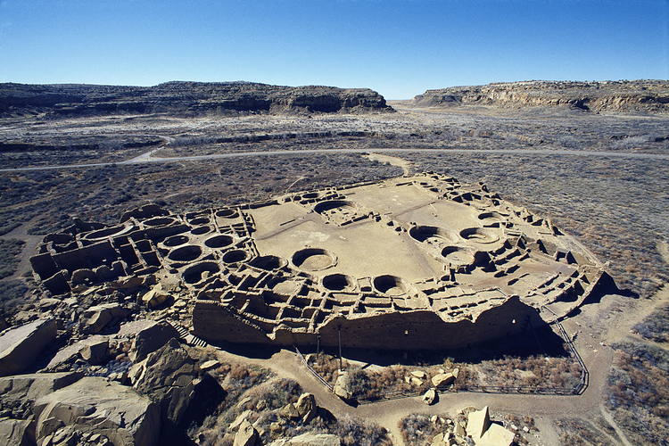Chaco and Cahokia may have had organized trade with Toltec Mexico.