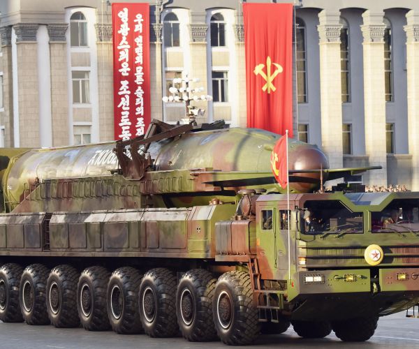 Image: North Korea Conducts Intermediate Range Ballistic Missile Test