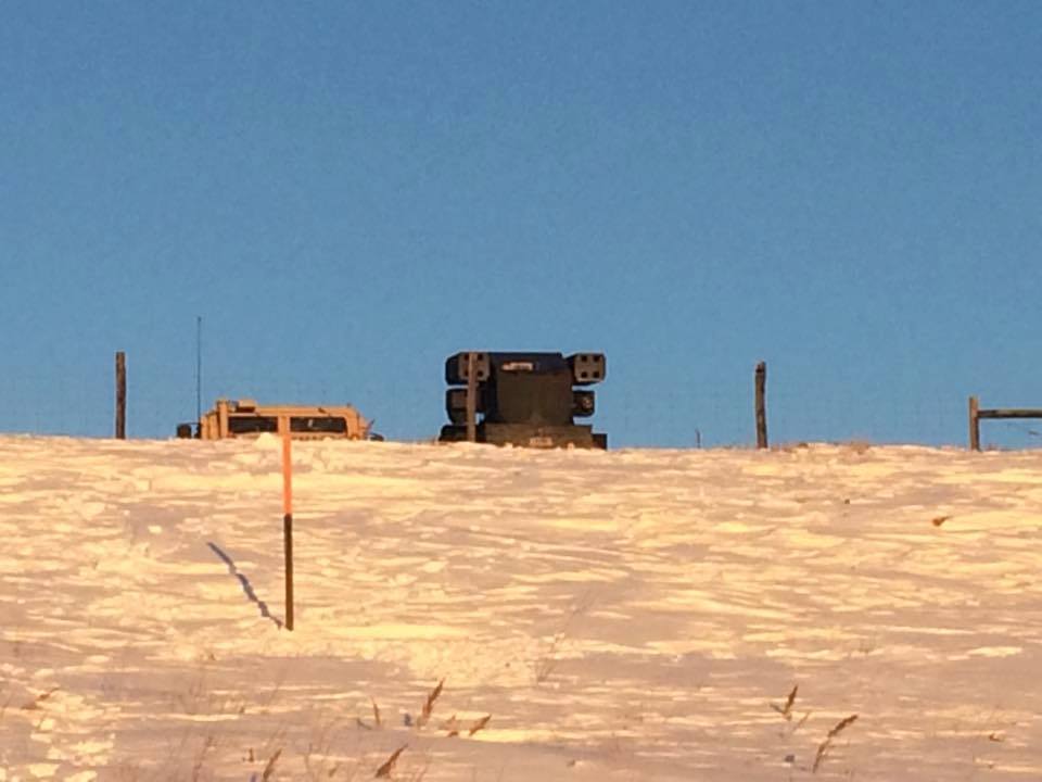 Avenger Missile Launcher at Standing Rock