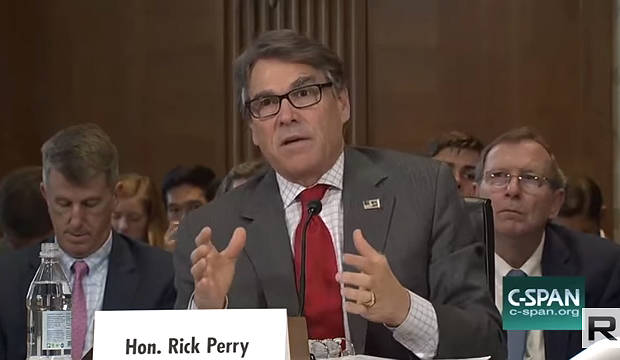 Rick Perry testifies before Congress.