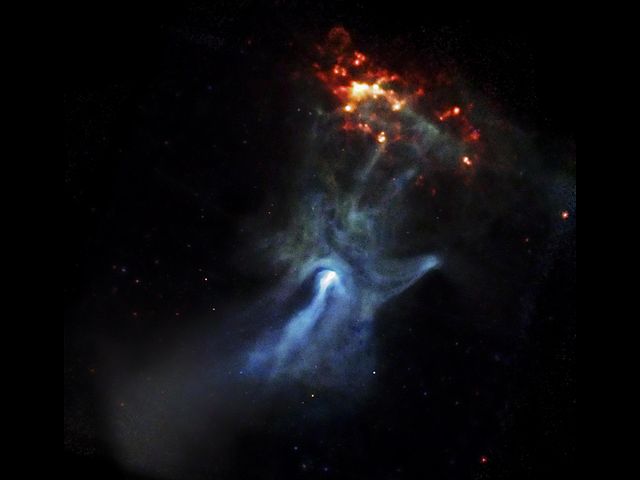 X-ray image of pulsar PSR B1509-58
