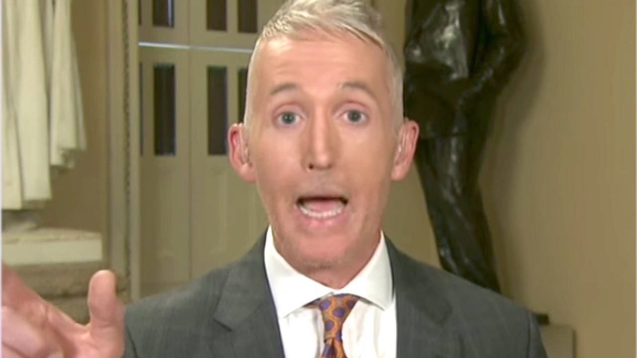 Trey Gowdy is absolutely enraged at these leaks from his briefing