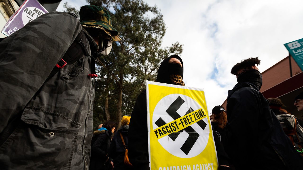 University anti-fascist group justifies violence and vandalism against peers