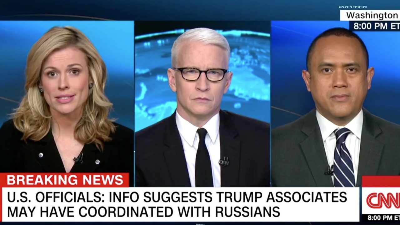 CNN: U.S. officials say info suggests Trump camp coordinated with Russians