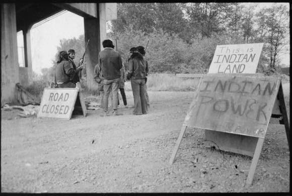 Red power movement--Native American protest, 1971.