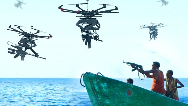 Drones with guns are coming