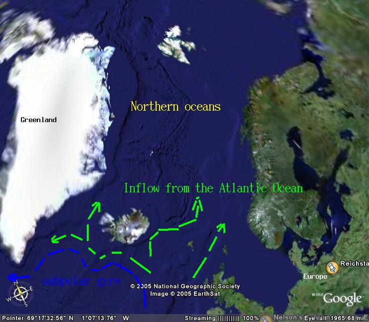 Northern oceans ocean basin